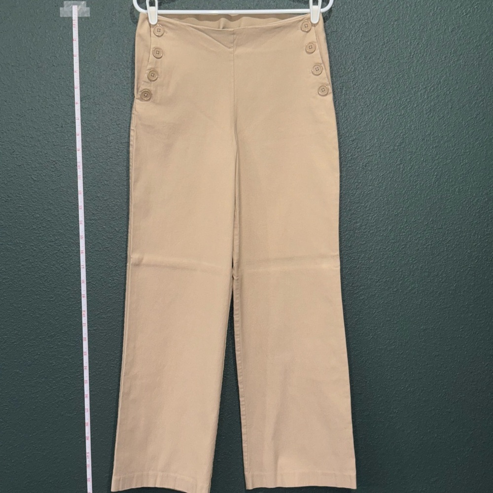 Versona Beige Stretch Trousers